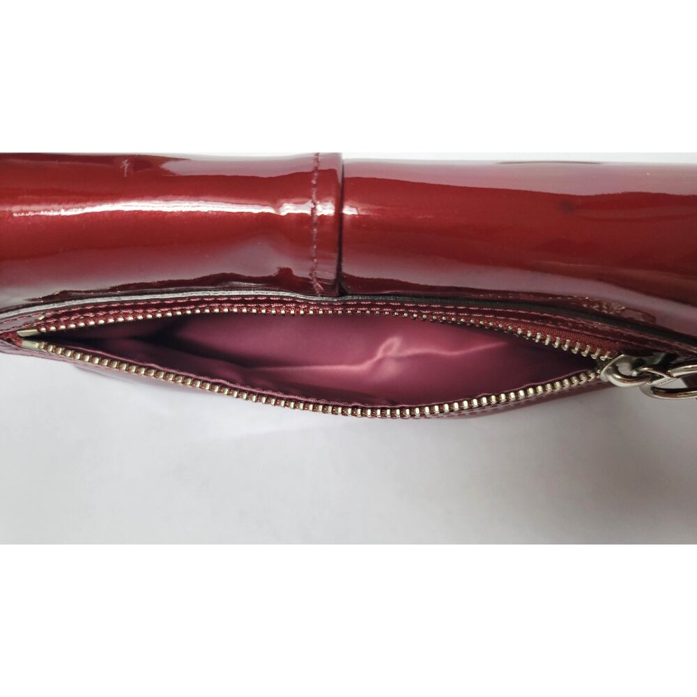 COACH 46261 Chelsea Patent Leather Large Clutch Wallet Wristlet Purse - Picture 9 of 16